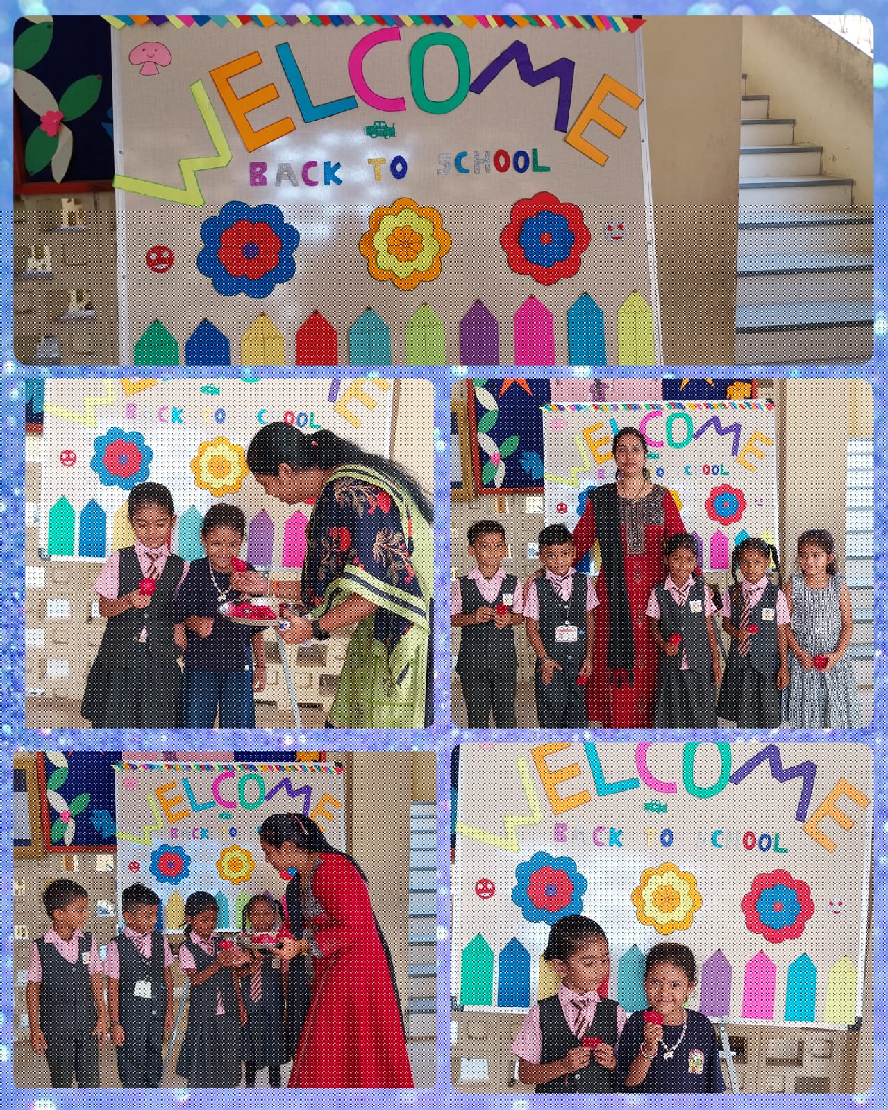 "a Warm Welcome  To Our Students On Their First Day Of  School!"